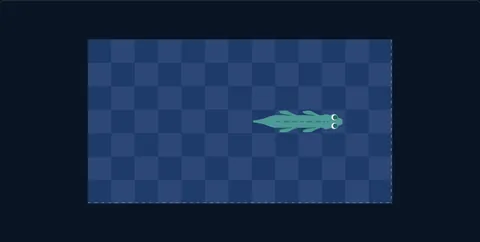 A dragon crossing the east border